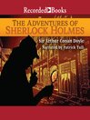 Cover image for The Adventures of Sherlock Holmes